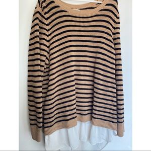 Loft striped sweater